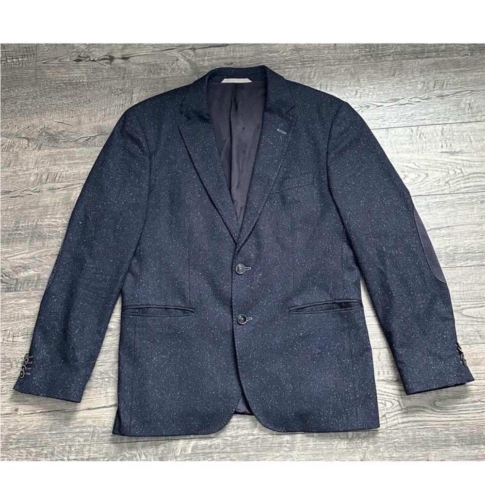 Hugo Boss Speckled Navy Blazer